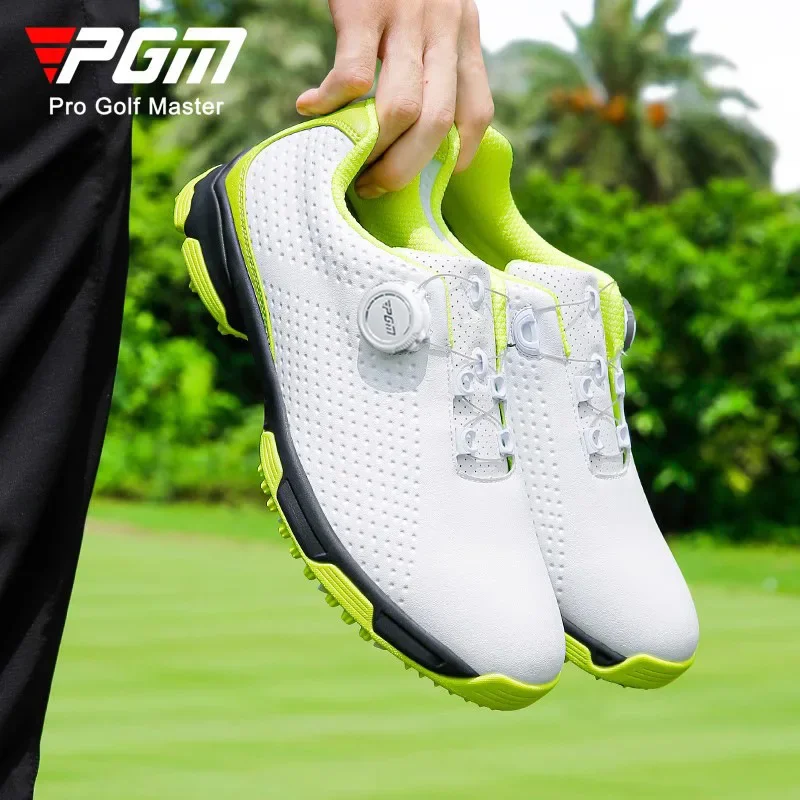 Golf Equipment For Women - Sznurowane, oddychające męskie buty golfowe PGM,