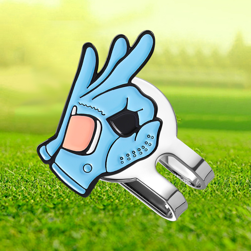 Ball Marker Set - Klip do czapki golfowej z znakiem