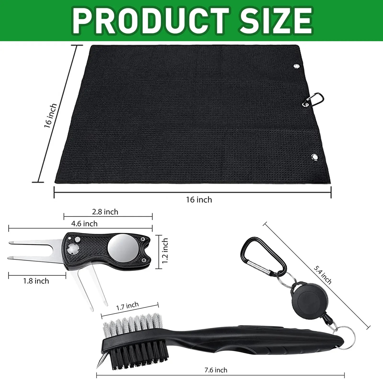 Kompletny zestaw do czyszczeni – Golf Equipment Set recenzja i cena