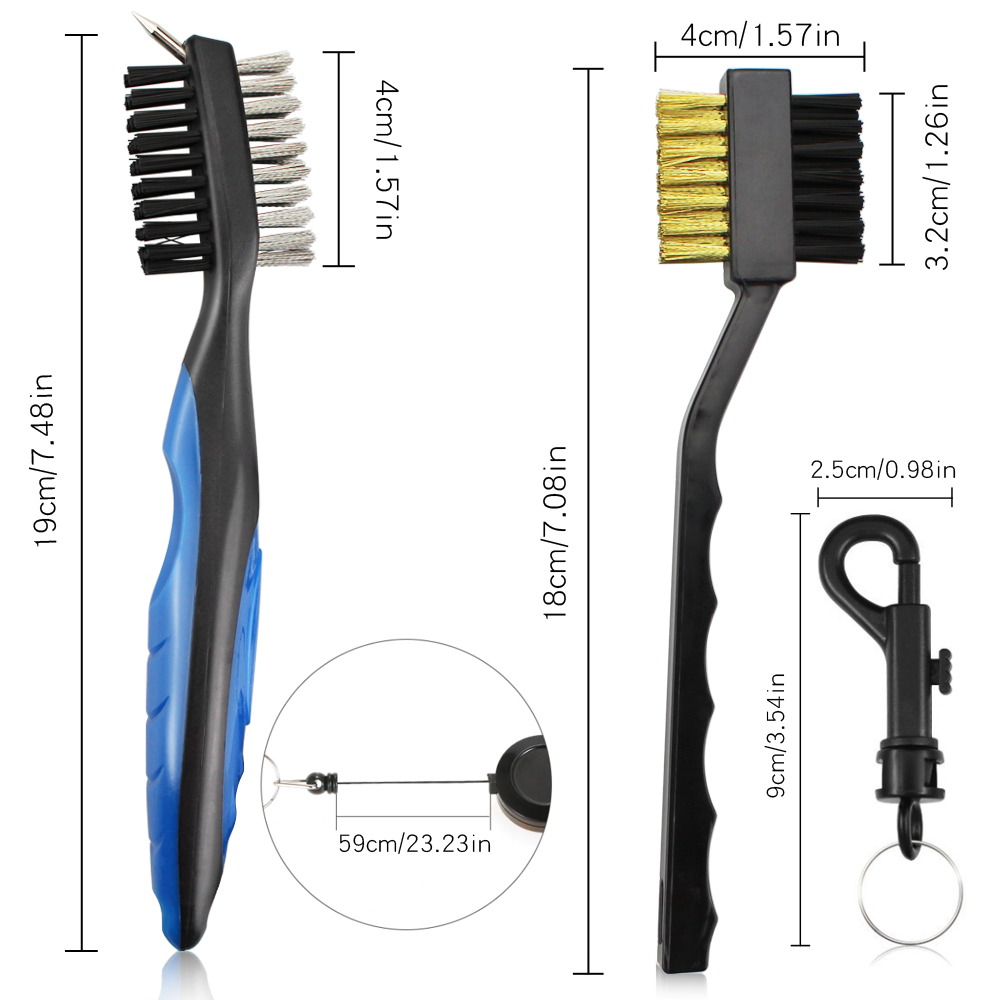 2 szt./zestaw Szczotka do kijó – Golf Equipment Set recenzja i cena