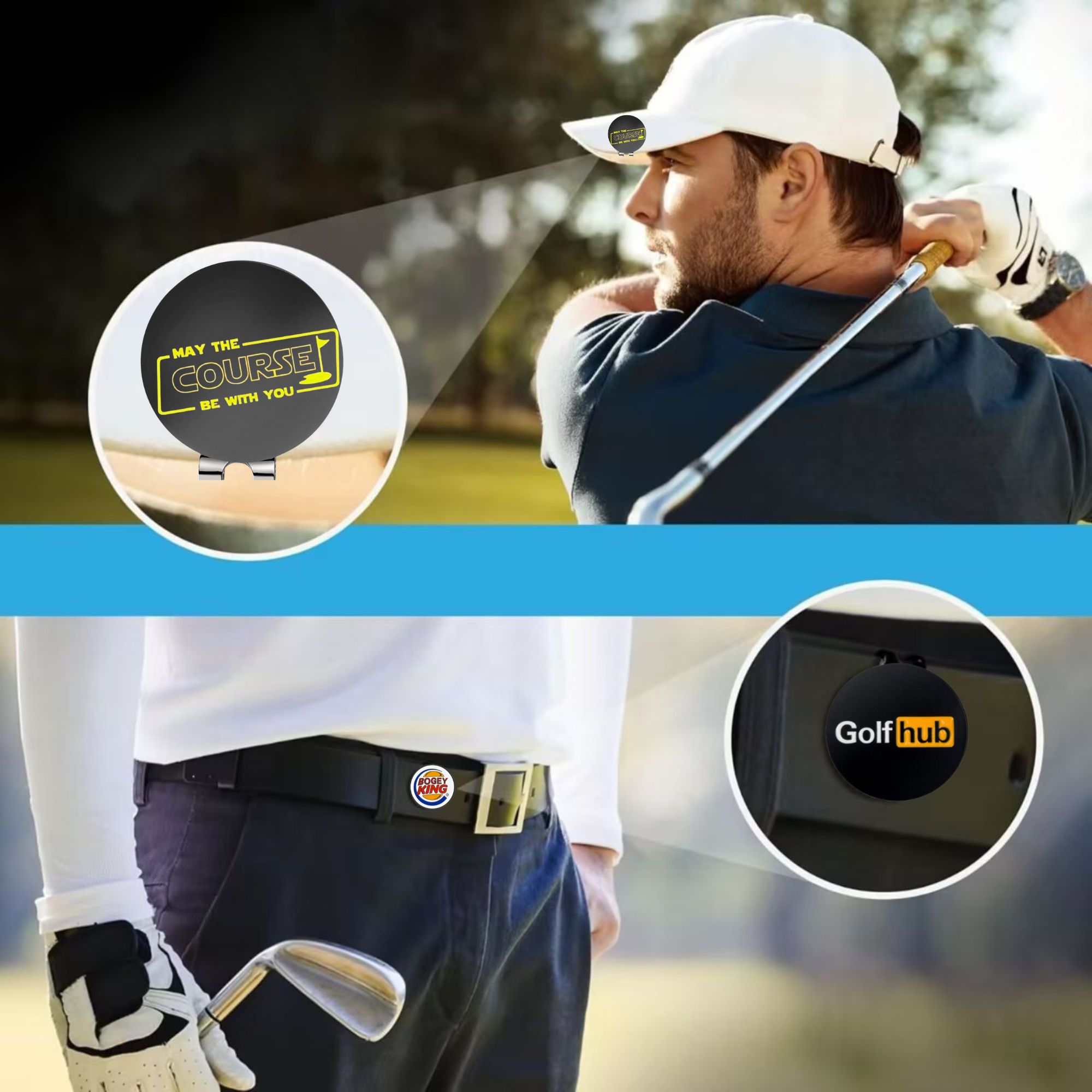 3 szt. Zabawne markery do piłe – Golf Ball Premium recenzja i cena