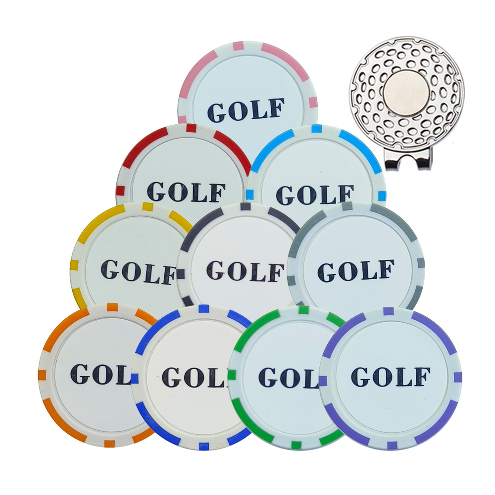 10 szt. Markerów do piłek golf – Ball Marker Set recenzja i cena