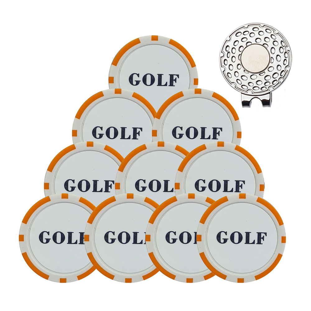 10 szt. Markerów do piłek golf – Ball Marker Set recenzja i cena